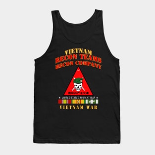 Recon Teams - Recon Company - Vietnam War w VN SVC Tank Top